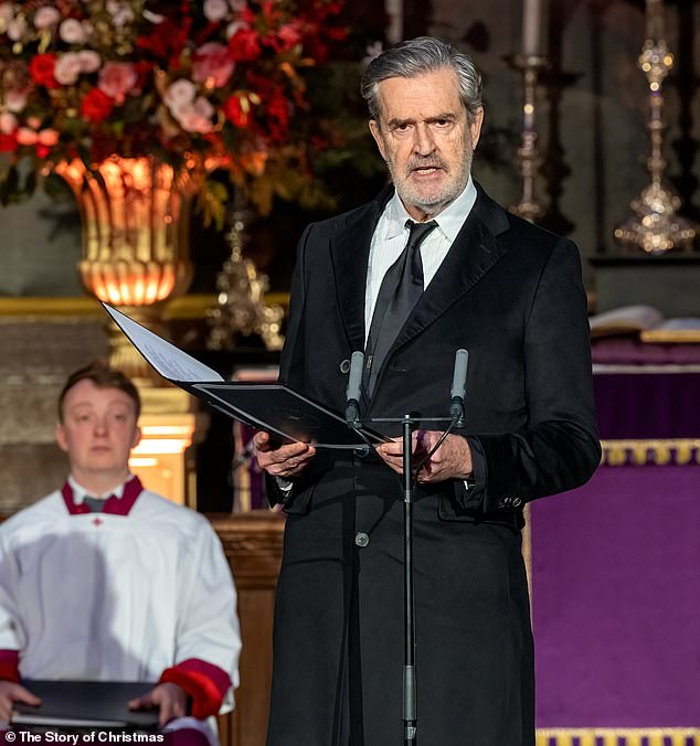 Руперт Эверетт во время чтения