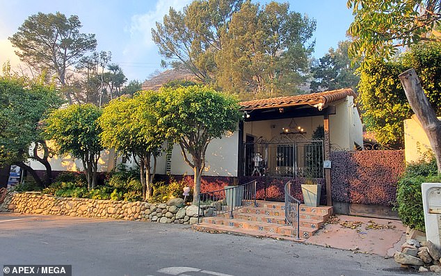 Фотографии, сделанные во вторник, показывают, что дом Ван Дайка в Малибу, судя по всему, уцелел, даже несмотря на то, что соседние объекты были разрушены.