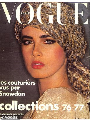 Еще одна обложка Vogue 1977 года.