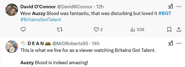 Поклонники бросились в X - ранее известный как Twitter - чтобы похвалиться, насколько 