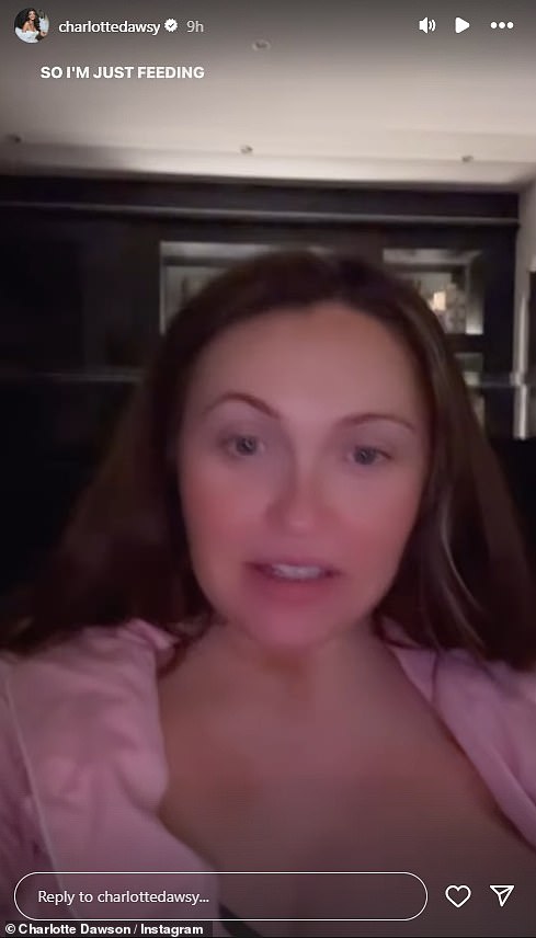 Шарлотта сказала, что ее грудь больше похожа на 